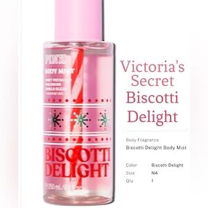 NWT VICTORIA’S SECRET | PINK | BISCOTTI DELIGHT | SPRING INTO A NEW SCENT🥐🍨 2026